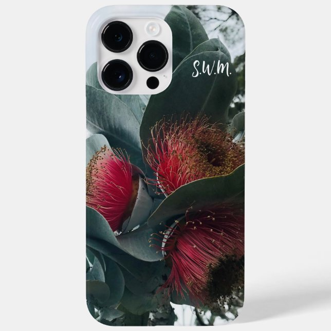 Eukalyptus-Blüten der australischen Rose Case-Mate iPhone Hülle (Rückseite)