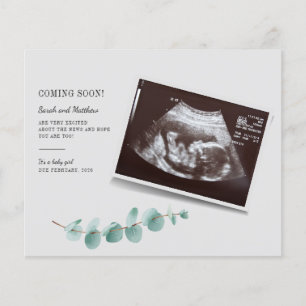 Eukalyptus Botanical Pregnancy Baby Reveal