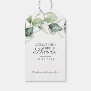 Eukalyptus-Botanik-Junggesellinnen-Abschied Dankes Geschenkanhänger