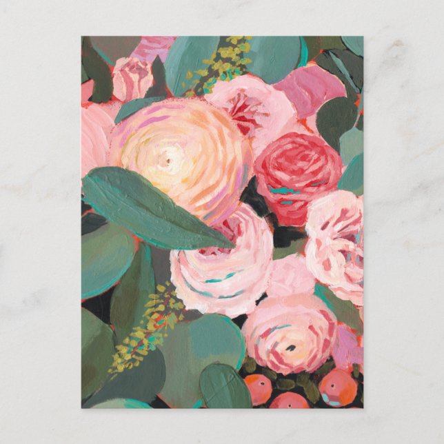 Eukalyptus Bouquet Postkarte (Vorderseite)