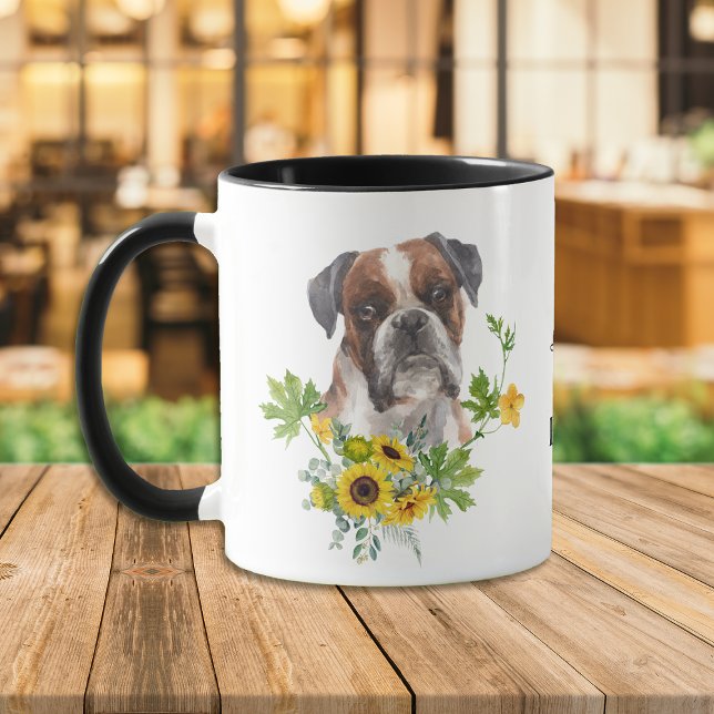 Eukalyptus Boxer Dog Tasse (Von Creator hochgeladen)