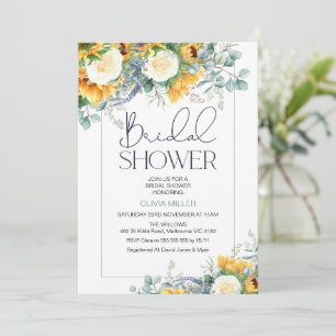 Eukalyptus-Brautparty Einladung