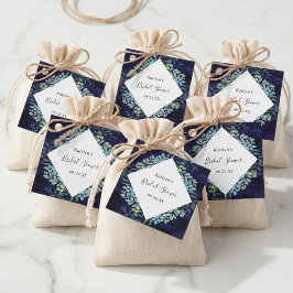 Eukalyptus-Brautparty Geschenkanhänger