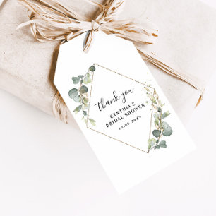 Eukalyptus-Brautparty Geschenkanhänger