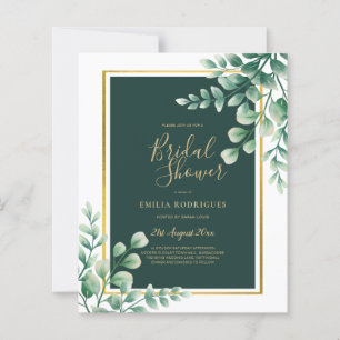Eukalyptus BRAUTPARTY Greenery Gold QR C