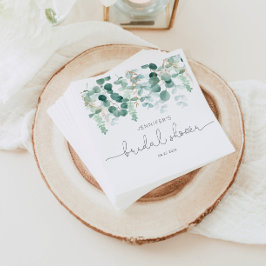 Eukalyptus-Brautparty Servietten