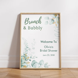 Eukalyptus-Brunch-&-Bubbly-Brautjunggesellinnenabs Poster