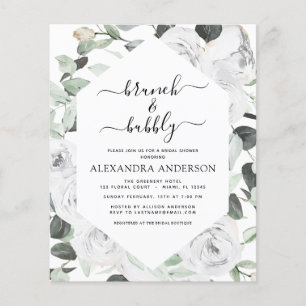 Eukalyptus Brunch & Bubbly Brautparty Flyer