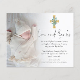 Eukalyptus Cross 2 Foto Weihnachten Dank