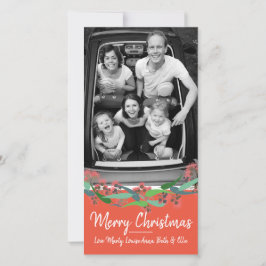 Eukalyptus-Design-Foto Feiertagskarte