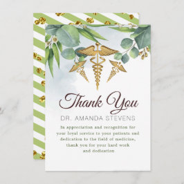 Eukalyptus Doctor | Krankenversicherung Dankeschön Dankeskarte
