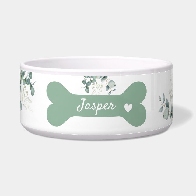 Eukalyptus-Dog-Bowl Napf (Vorderseite)