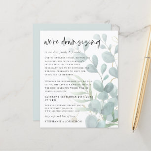 Eukalyptus Downsize Livestream Wedding