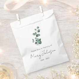 Eukalyptus | Einfaches Samenpaket Begräbnis Geschenktütchen