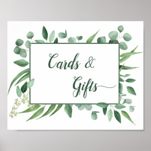 Eukalyptus Envy 8x10 Karten und Geschenke Hochzeit Poster