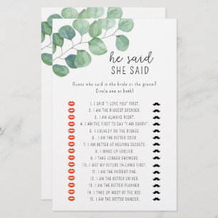 Eukalyptus - Er sagte, sie habe Brautparty