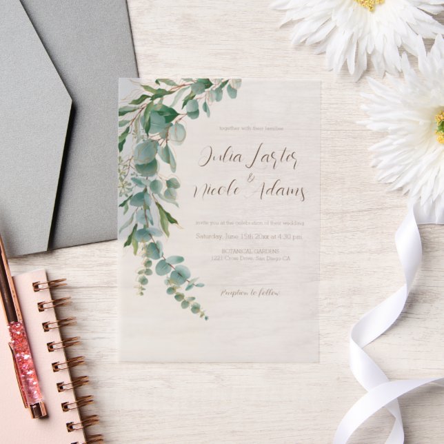 Eukalyptus Fall Leaf Wreath Wedding (Hochzeit)