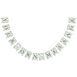 Eukalyptus & Fern Rings Wedding Banner