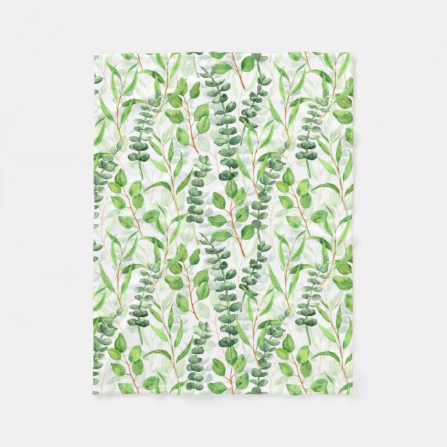 Eukalyptus Fleece Blanket (Vorderseite)