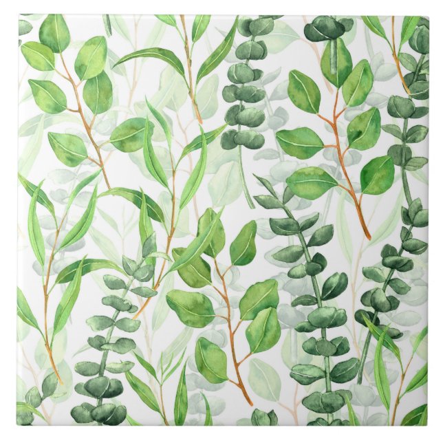 Eukalyptus Fliese (Vorderseite)