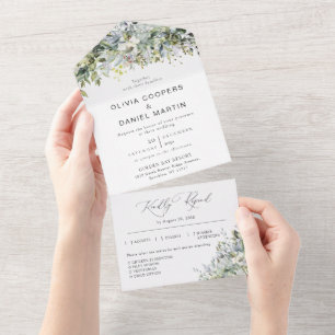 Eukalyptus floral All in one Weditation Einladung