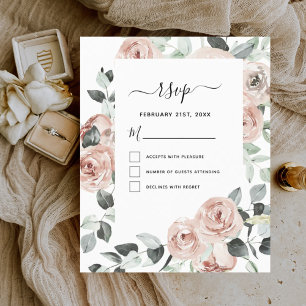Eukalyptus Floral Greenerity Wedding RSVP