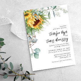 Eukalyptus floral Wedding Einladung