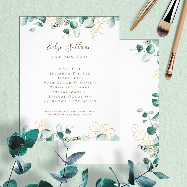 Eukalyptus-Flyer Flyer (Von Creator hochgeladen)