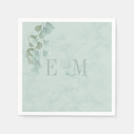 Eukalyptus Foliage Chic Wedding Serviette