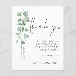 Eukalyptus Foto Jahrestag Vielen Dank