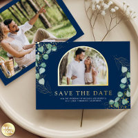 Eukalyptus-Foto-Navy-Hochzeit - Heiratsantrag