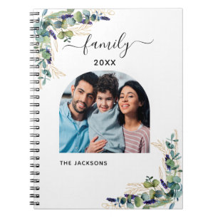 Eukalyptus-Foto Notizblock