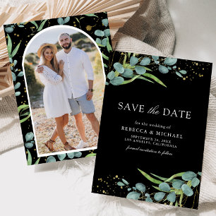 Eukalyptus-Foto Save The Date