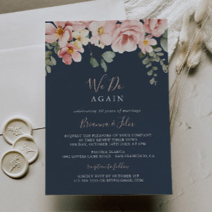 Eukalyptus Garden Floral We Do Wieder Vow Erneueru Einladung