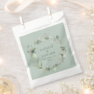 Eukalyptus-Gastgeschenk für Hochzeiten Geschenktütchen