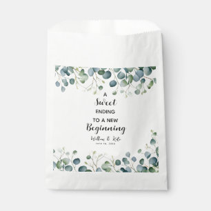 Eukalyptus Gastgeschenk Hochzeit Bag Sweet Ending Geschenktütchen