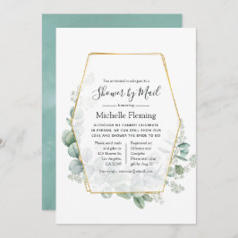 Eukalyptus Geometric Bridal oder Baby Showroom per Einladung