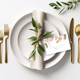 Eukalyptus-Glitzer Platzkarte