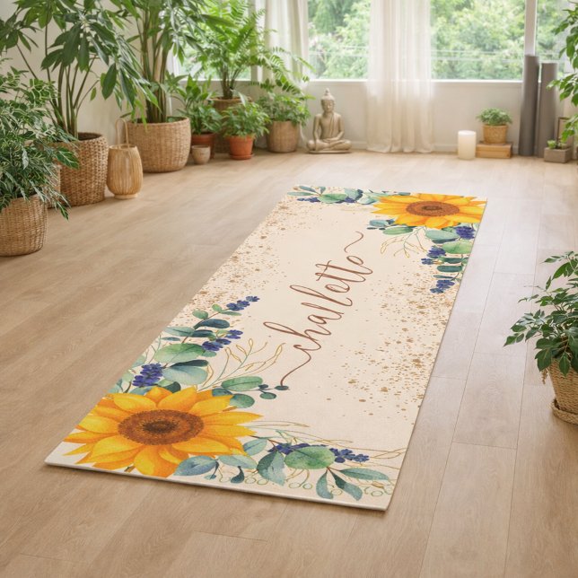 Eukalyptus-Glitzer Yogamatte (Von Creator hochgeladen)