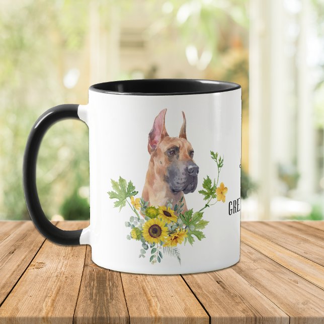 Eukalyptus Great Dane Dog Tasse (Von Creator hochgeladen)