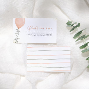 Eukalyptus Greenerenery Balloon Bücher für Baby Begleitkarte