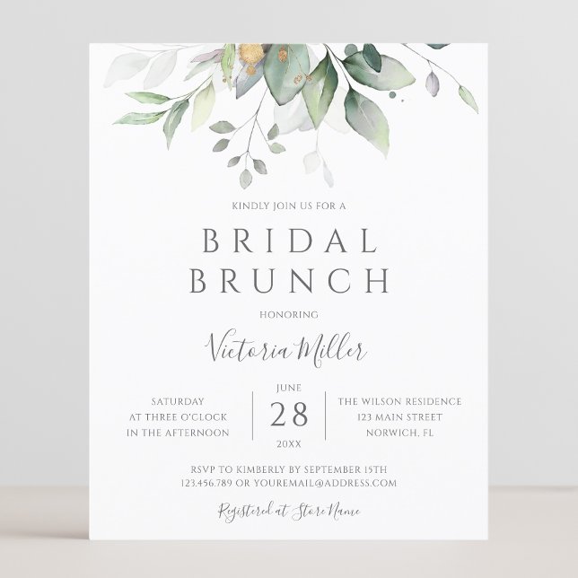Eukalyptus Greenerenery Blätter Bridal Brunch (Von Creator hochgeladen)