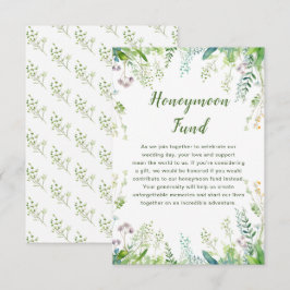 Eukalyptus Greenerenery Blätter Wedding Honeymoon Begleitkarte