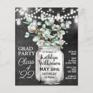 Eukalyptus Greenerenery GRAD Party Einladung