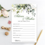 Eukalyptus Greenerity Advice Card<br><div class="desc">Eukalyptus Greenery Advice Card Aquarellfarben. Personalisieren Sie mit der Braut zu sein Name und Datum der Dusche. Für weitere Anpassungen klicken Sie bitte auf den Link "Weiter anpassen". Wenn Sie Hilfe benötigen,  kontaktieren Sie mich bitte.</div>
