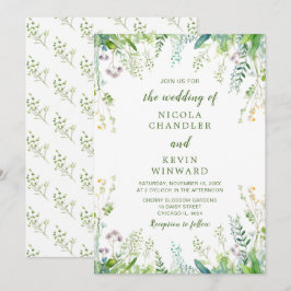 Eukalyptus Greenerity Blätter Wedding Einladung