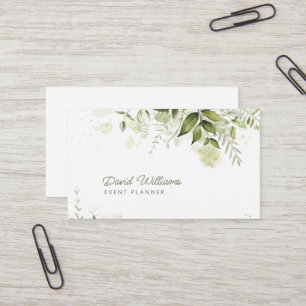 Eukalyptus Greenerity Business Card Visitenkarte