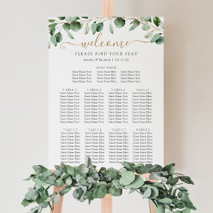 Eukalyptus Greenerity Hochzeitstisch Poster