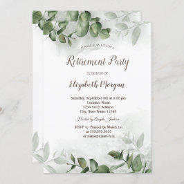Eukalyptus Greenerity Retirement Einladung