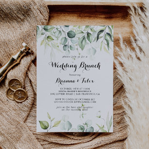 Eukalyptus Greenerity Wedding Brunch Einladung